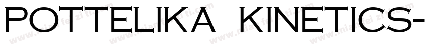 Pottelika Kinetics字体转换